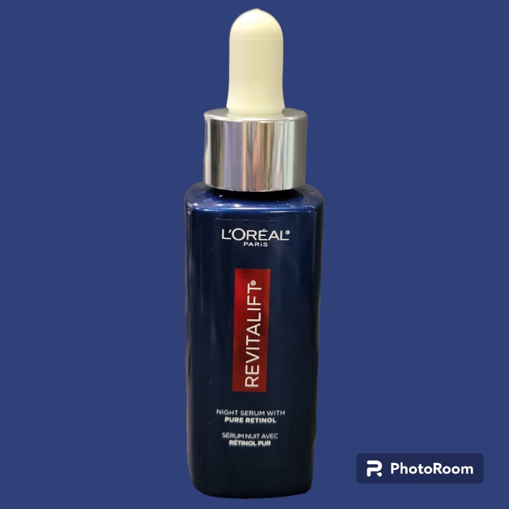 L'OREAL PARIS REVITALIFT  💙NIGHT SERUM WITH PURE RETINOL 0.3% 1 FL OZ💙